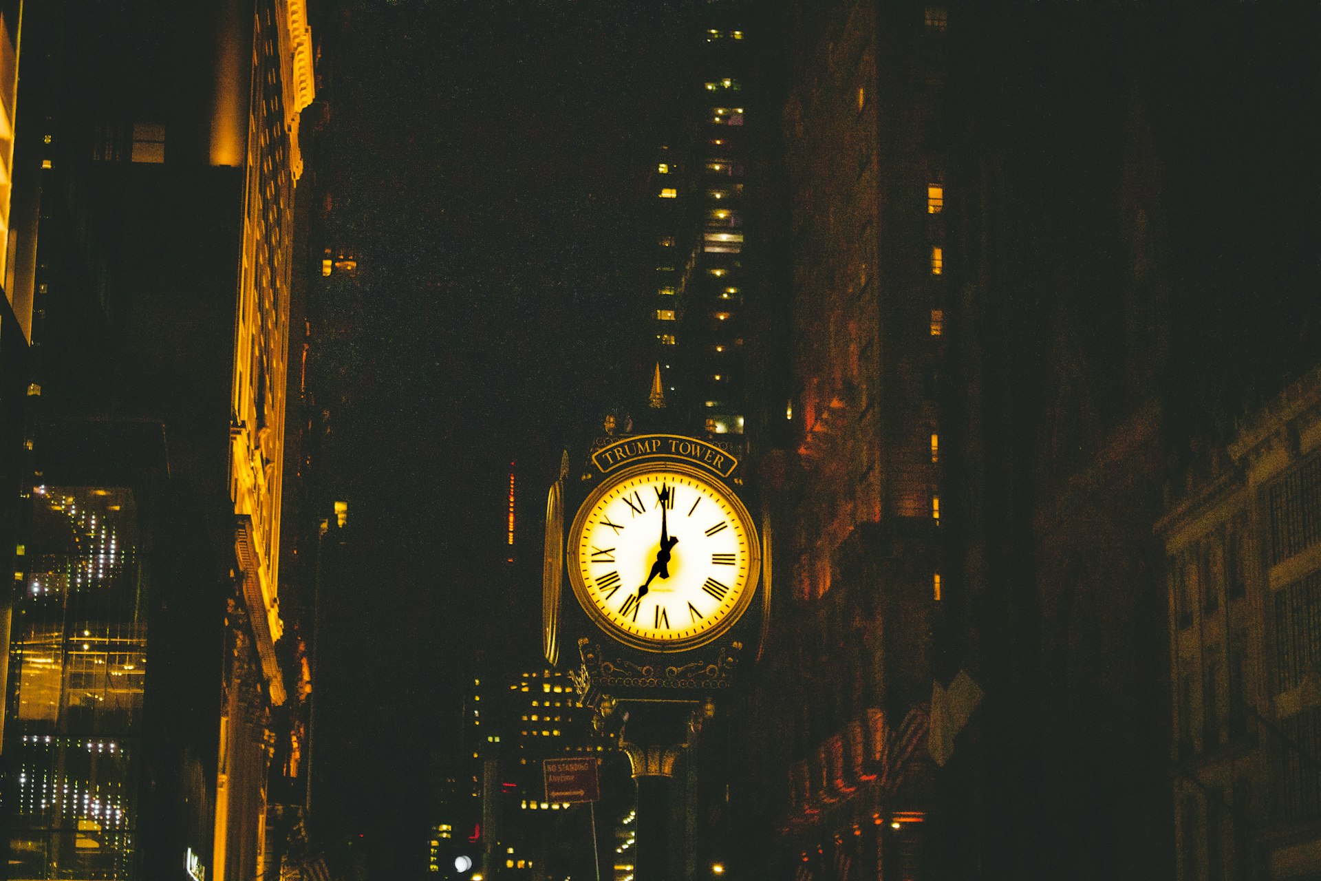 a large clock on the side of a building